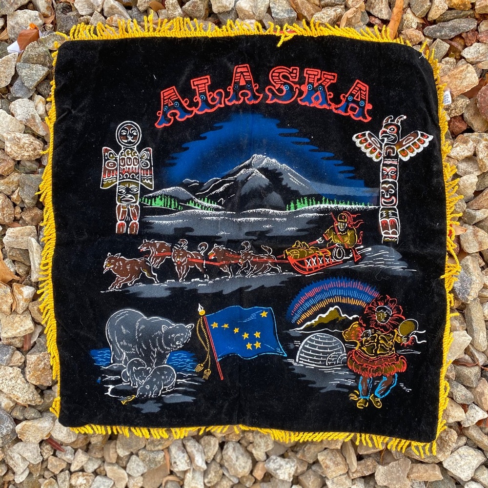 Vintage pillow case